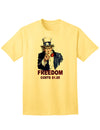 Patriotic Adult T-Shirt - Uncle Sam Freedom at an Affordable Price-Mens T-shirts-TooLoud-Yellow-Small-Davson Sales