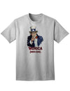 Patriotic Adult T-Shirt by Uncle Sam Merica-Mens T-shirts-TooLoud-AshGray-Small-Davson Sales