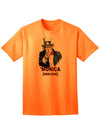 Patriotic Adult T-Shirt by Uncle Sam Merica-Mens T-shirts-TooLoud-Neon-Orange-Small-Davson Sales