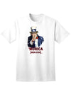 Patriotic Adult T-Shirt by Uncle Sam Merica-Mens T-shirts-TooLoud-White-Small-Davson Sales