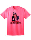 Patriotic Adult T-Shirt featuring Uncle Sam Pointing-Mens T-shirts-TooLoud-Neon-Pink-Small-Davson Sales