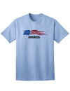 Patriotic American Flag Adult T-Shirt-Mens T-shirts-TooLoud-Light-Blue-Small-Davson Sales