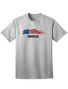 Patriotic American Flag Adult T-Shirt-Mens T-shirts-TooLoud-AshGray-Small-Davson Sales