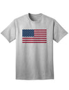 Patriotic American Flag Adult T-Shirt-Mens T-shirts-TooLoud-AshGray-Small-Davson Sales