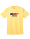 Patriotic American Flag Adult T-Shirt-Mens T-shirts-TooLoud-Yellow-Small-Davson Sales