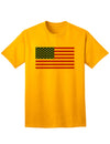 Patriotic American Flag Adult T-Shirt-Mens T-shirts-TooLoud-Gold-Small-Davson Sales