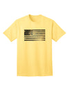 Patriotic American Flag Galaxy Adult T-Shirt - A Stellar Addition to Your Wardrobe by TooLoud-Mens T-shirts-TooLoud-Yellow-Small-Davson Sales