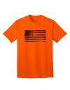 Patriotic American Flag Galaxy Adult T-Shirt - A Stellar Addition to Your Wardrobe by TooLoud-Mens T-shirts-TooLoud-Orange-Small-Davson Sales