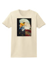 Patriotic Bald Eagle - American Flag Womens T-Shirt by TooLoud-Womens T-Shirt-TooLoud-Natural-X-Small-Davson Sales