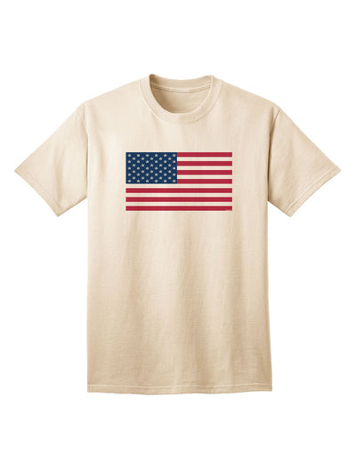 Patriotic Cannabis-themed Adult T-Shirt featuring the American Flag-Mens T-shirts-TooLoud-Natural-Small-Davson Sales