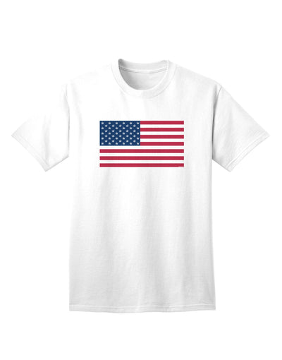 Patriotic Cannabis-themed Adult T-Shirt featuring the American Flag-Mens T-shirts-TooLoud-White-Small-Davson Sales