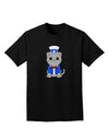 Patriotic Cat Adult Dark T-Shirt by TooLoud-Mens T-Shirt-TooLoud-Black-Small-Davson Sales