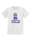 Patriotic Cat I Want You Childrens T-Shirt by TooLoud-Childrens T-Shirt-TooLoud-White-X-Small-Davson Sales