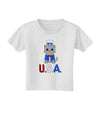 Patriotic Cat - USA Toddler T-Shirt by TooLoud-Toddler T-Shirt-TooLoud-White-2T-Davson Sales