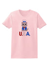 Patriotic Cat - USA Womens T-Shirt by TooLoud-Womens T-Shirt-TooLoud-PalePink-X-Small-Davson Sales