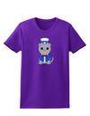 Patriotic Cat Womens Dark T-Shirt by TooLoud-Womens T-Shirt-TooLoud-Purple-X-Small-Davson Sales