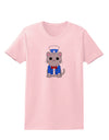 Patriotic Cat Womens T-Shirt by TooLoud-Womens T-Shirt-TooLoud-PalePink-X-Small-Davson Sales