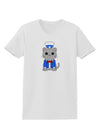 Patriotic Cat Womens T-Shirt by TooLoud-Womens T-Shirt-TooLoud-White-X-Small-Davson Sales