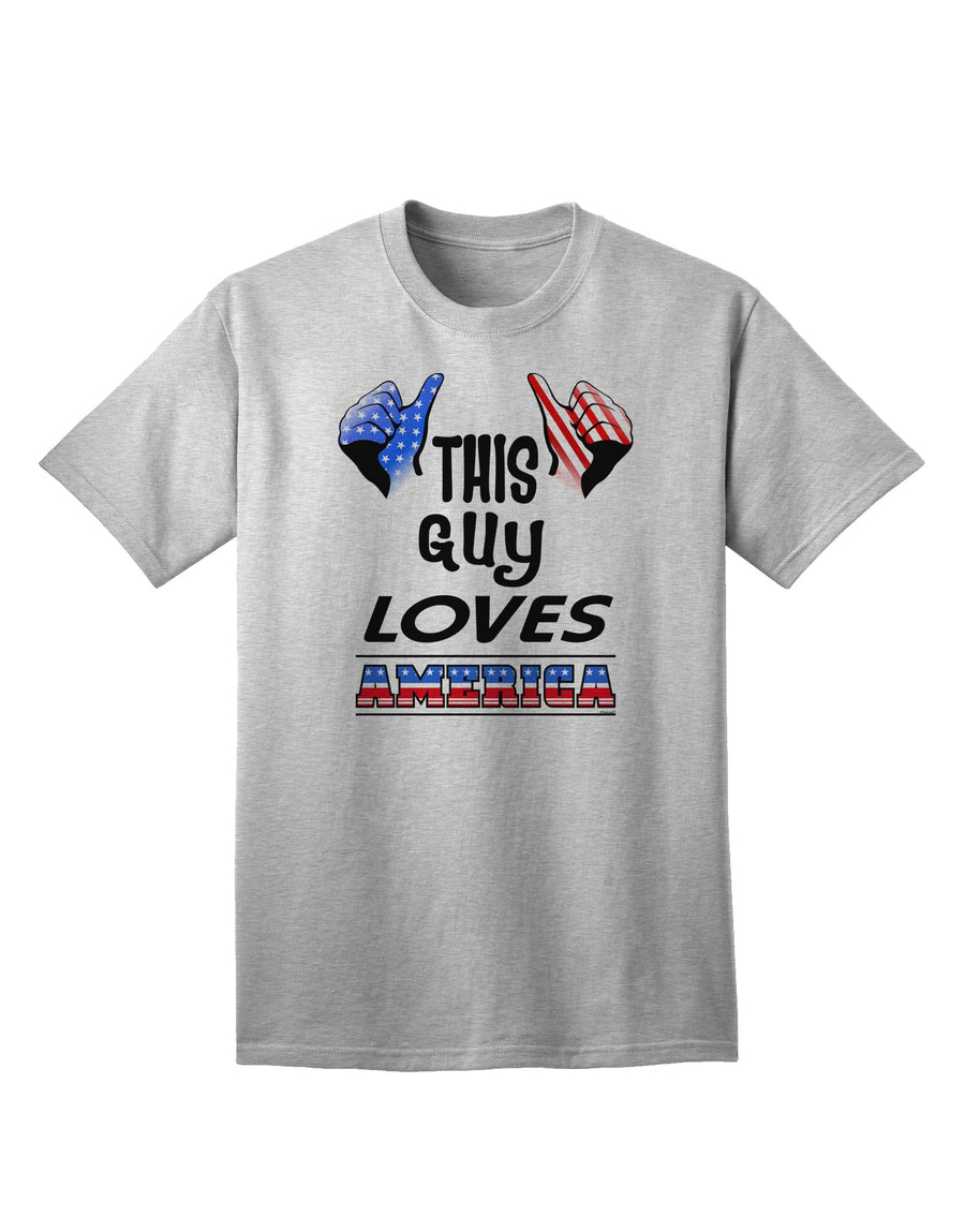 Patriotic Enthusiast's Adult T-Shirt - Celebrating America-Mens T-shirts-TooLoud-White-Small-Davson Sales