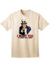 Patriotic Themed Adult T-Shirt - Uncle Sam, Bring Me a Beer-Mens T-shirts-TooLoud-Natural-Small-Davson Sales