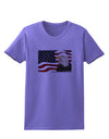 Patriotic USA Flag with Bald Eagle Womens T-Shirt by TooLoud-Womens T-Shirt-TooLoud-Violet-X-Small-Davson Sales