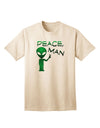 Peace Man Alien Adult T-Shirt-unisex t-shirt-TooLoud-Natural-Small-Davson Sales
