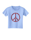 Peace Sign Hearts Red Toddler T-Shirt-Toddler T-Shirt-TooLoud-Aquatic-Blue-2T-Davson Sales