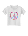 Peace Sign Hearts Toddler T-Shirt-Toddler T-Shirt-TooLoud-White-2T-Davson Sales