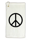 Peace Sign Symbol Micro Terry Gromet Golf Towel 16 x 25 inch-Golf Towel-TooLoud-White-Davson Sales