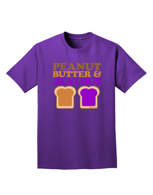 Peanut Butter and Jealous Adult Dark T-Shirt by TooLoud-Mens T-Shirt-TooLoud-Purple-Small-Davson Sales