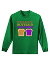 Peanut Butter and Jealous Adult Long Sleeve Dark T-Shirt by TooLoud-TooLoud-Kelly-Green-Small-Davson Sales