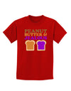 Peanut Butter and Jealous Childrens Dark T-Shirt by TooLoud-Childrens T-Shirt-TooLoud-Red-X-Small-Davson Sales