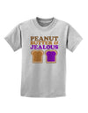 Peanut Butter and Jealous Childrens T-Shirt by TooLoud-Childrens T-Shirt-TooLoud-AshGray-X-Small-Davson Sales