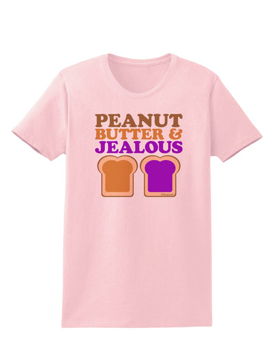 Peanut Butter and Jealous Womens T-Shirt by TooLoud-Womens T-Shirt-TooLoud-PalePink-X-Small-Davson Sales