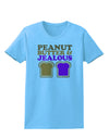 Peanut Butter and Jealous Womens T-Shirt by TooLoud-Womens T-Shirt-TooLoud-Aquatic-Blue-X-Small-Davson Sales