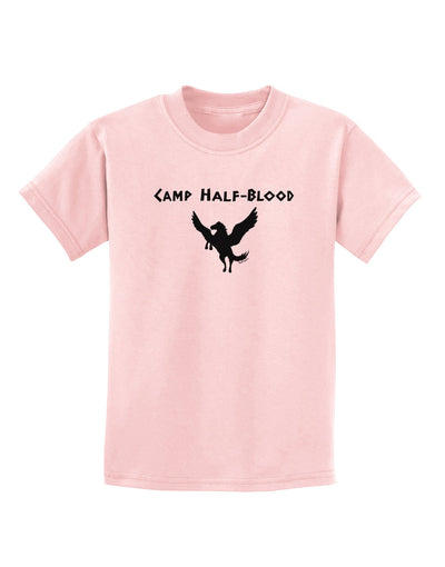 Pegasus Camp Half-Blood Childrens T-Shirt-Childrens T-Shirt-TooLoud-PalePink-X-Small-Davson Sales