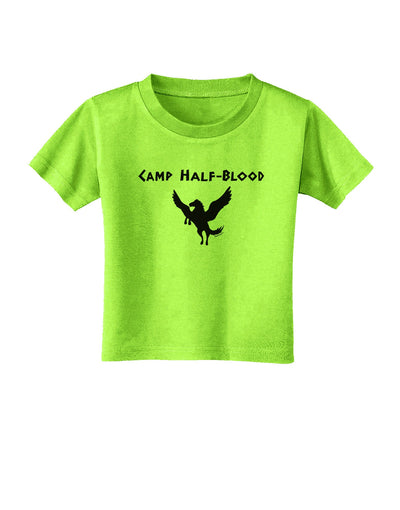 Pegasus Camp Half-Blood Toddler T-Shirt-Toddler T-Shirt-TooLoud-Lime-Green-2T-Davson Sales