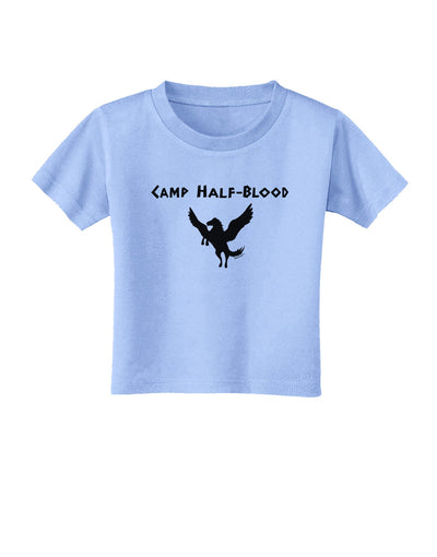 Pegasus Camp Half-Blood Toddler T-Shirt-Toddler T-Shirt-TooLoud-Aquatic-Blue-2T-Davson Sales