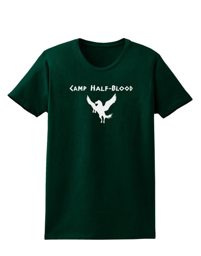 Pegasus Camp Half-Blood Womens Dark T-Shirt-TooLoud-Forest-Green-Small-Davson Sales