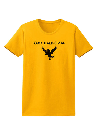 Pegasus Camp Half-Blood Womens T-Shirt-Womens T-Shirt-TooLoud-Gold-X-Small-Davson Sales