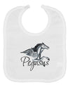 Pegasus Color Illustration Baby Bib