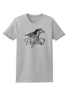 Pegasus Color Illustration Womens T-Shirt-Womens T-Shirt-TooLoud-AshGray-X-Small-Davson Sales