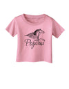 Pegasus Illustration Infant T-Shirt-Infant T-Shirt-TooLoud-Candy-Pink-06-Months-Davson Sales