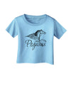 Pegasus Illustration Infant T-Shirt-Infant T-Shirt-TooLoud-Aquatic-Blue-06-Months-Davson Sales