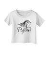 Pegasus Illustration Infant T-Shirt-Infant T-Shirt-TooLoud-White-06-Months-Davson Sales