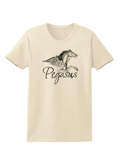 Pegasus Illustration Womens T-Shirt-Womens T-Shirt-TooLoud-Natural-X-Small-Davson Sales