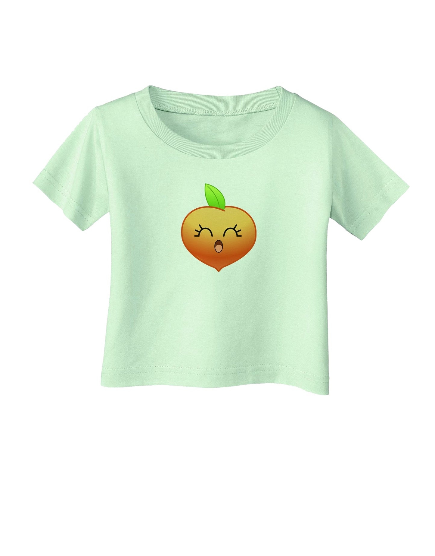 Penelope Peach Infant T-Shirt-Infant T-Shirt-TooLoud-Light-Green-06-Months-Davson Sales