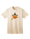 Penelope Peach Witch - Adorable Fruit-themed Adult T-Shirt-Mens T-shirts-TooLoud-Natural-Small-Davson Sales