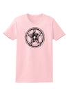 Pentacle Magick Witchcraft Star Womens T-Shirt-Womens T-Shirt-TooLoud-PalePink-X-Small-Davson Sales