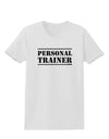 Personal Trainer Military Text Womens T-Shirt-Womens T-Shirt-TooLoud-White-X-Small-Davson Sales